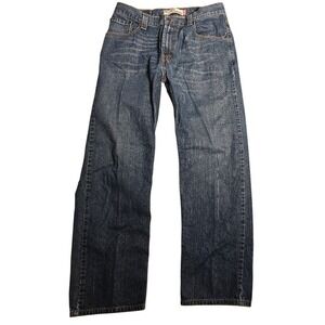 Levis 559 Relaxed Straight Jeans Mens 34x32 M Wash Blue Denim 100% Cotton  821